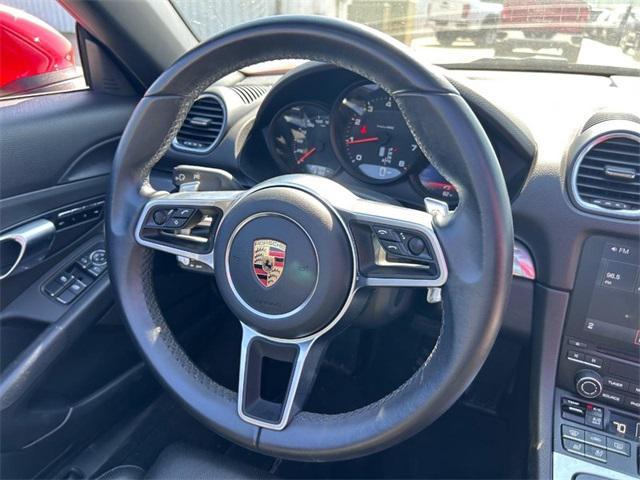 used 2023 Porsche 718 Boxster car, priced at $59,000