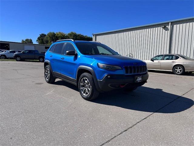 used 2021 Jeep Cherokee car, priced at $15,000