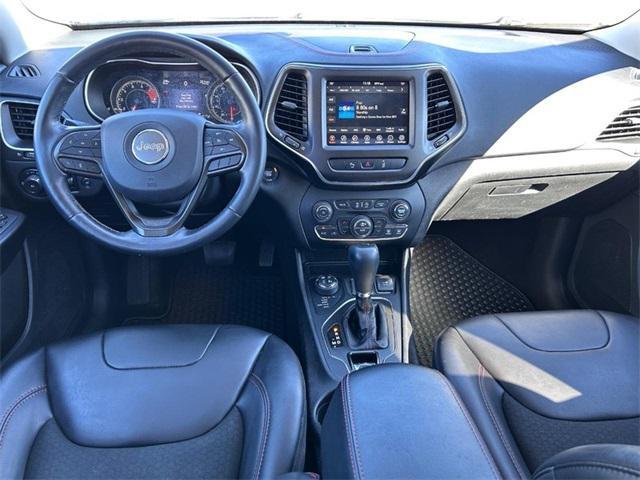 used 2021 Jeep Cherokee car, priced at $15,000