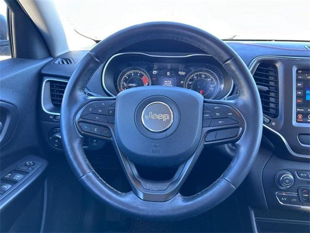 used 2021 Jeep Cherokee car, priced at $15,000