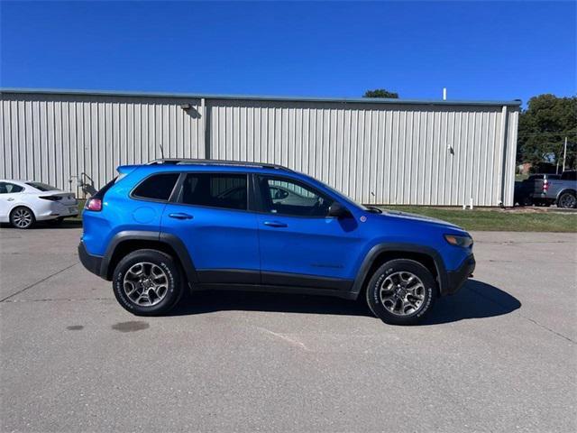 used 2021 Jeep Cherokee car, priced at $15,000