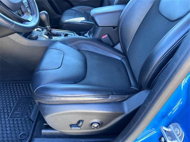 used 2021 Jeep Cherokee car, priced at $15,000