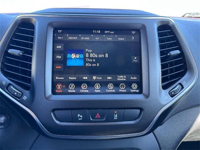 used 2021 Jeep Cherokee car, priced at $15,000