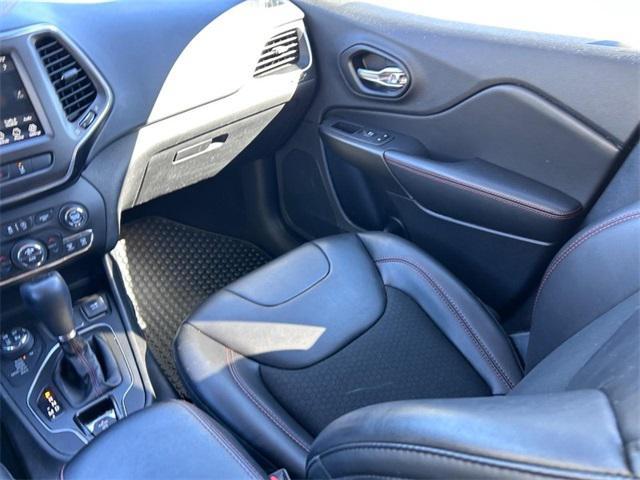 used 2021 Jeep Cherokee car, priced at $15,000