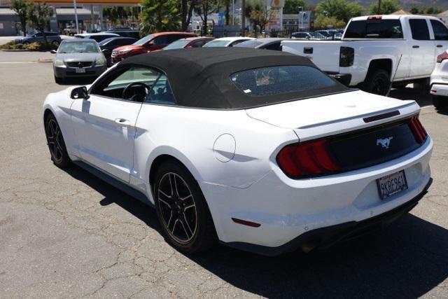 used 2021 Ford Mustang car, priced at $19,500