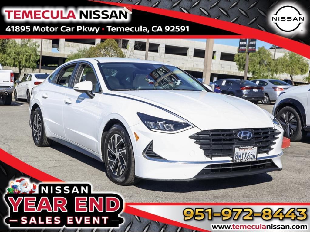 used 2021 Hyundai Sonata Hybrid car, priced at $16,911
