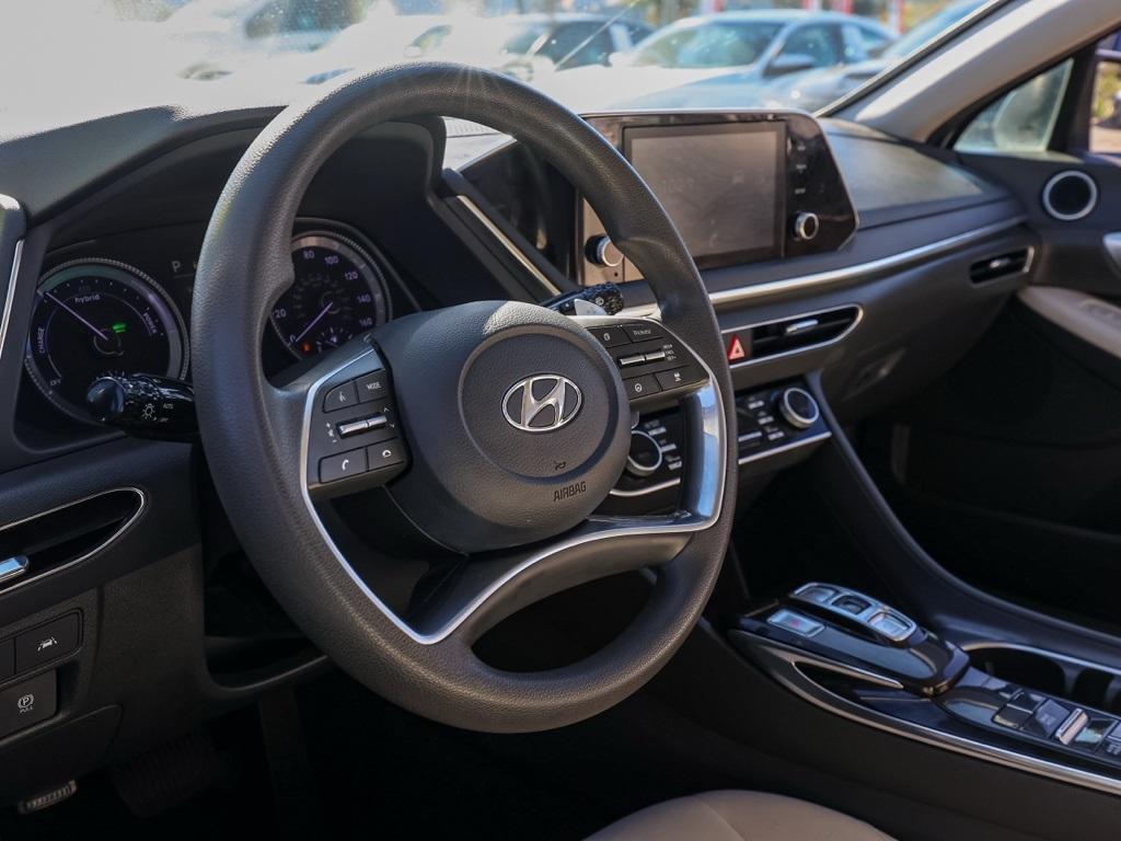 used 2021 Hyundai Sonata Hybrid car, priced at $16,911
