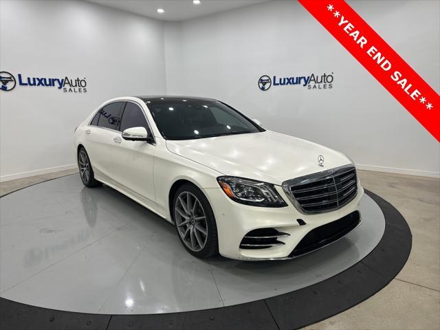 used 2020 Mercedes-Benz S-Class car, priced at $49,888