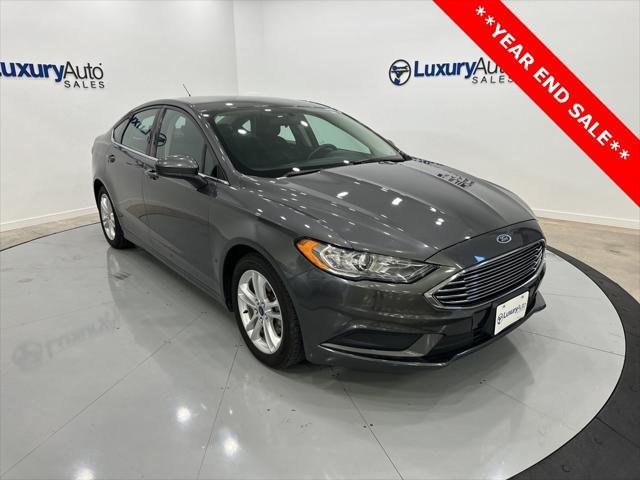 used 2018 Ford Fusion car, priced at $13,586