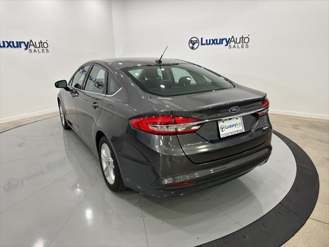 used 2018 Ford Fusion car, priced at $14,988