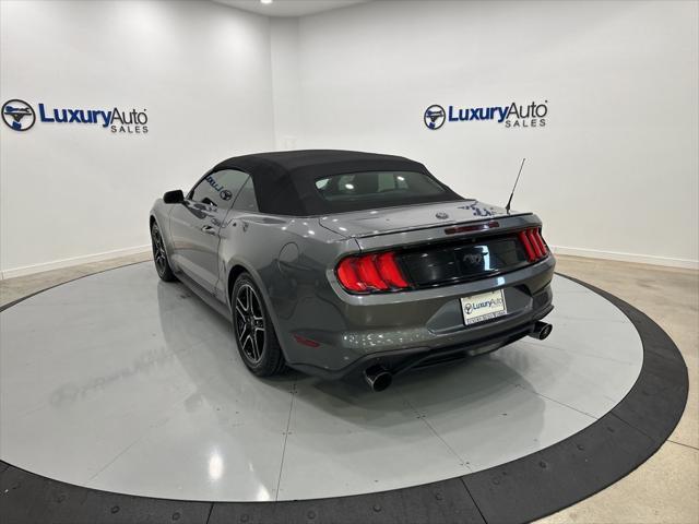 used 2021 Ford Mustang car, priced at $22,988