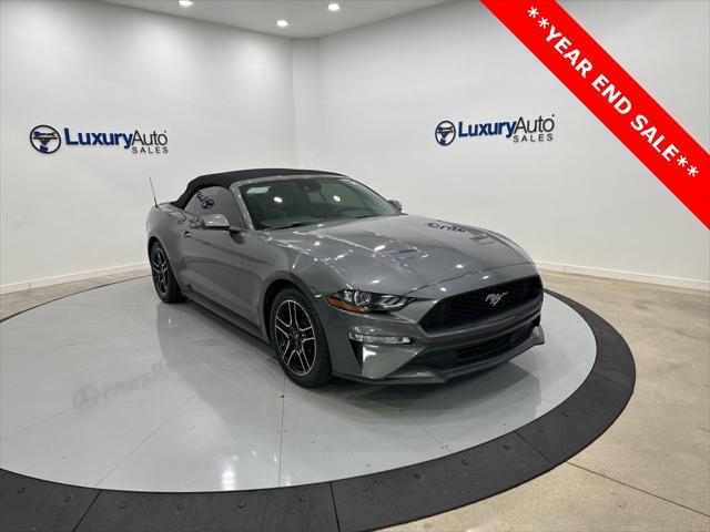 used 2021 Ford Mustang car, priced at $21,506