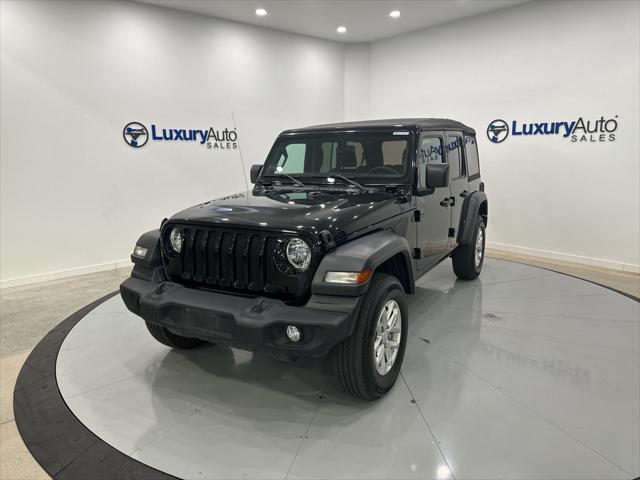 used 2023 Jeep Wrangler car, priced at $32,386