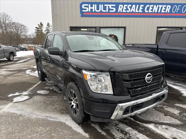 used 2022 Nissan Titan car, priced at $29,900