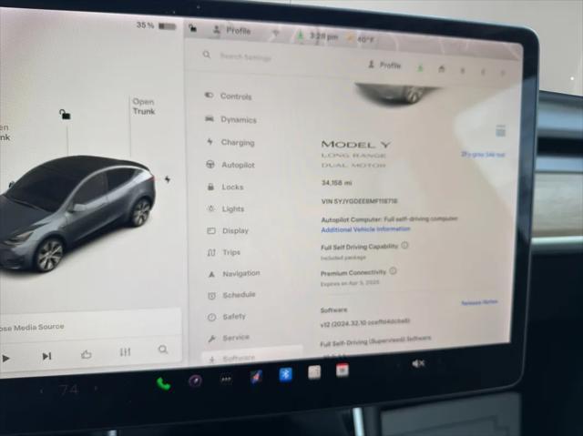 used 2021 Tesla Model Y car, priced at $31,495