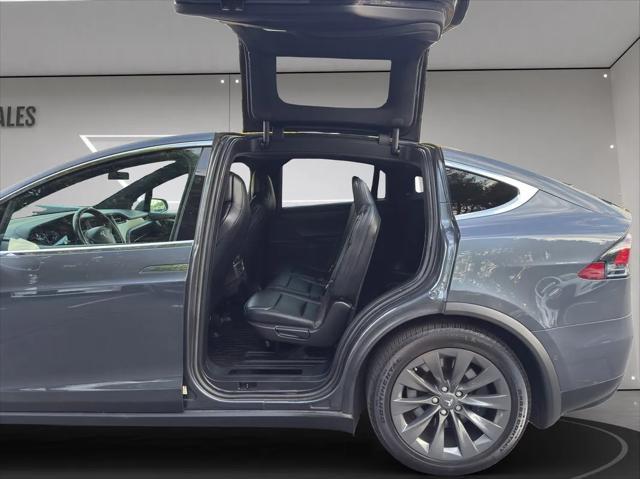 used 2018 Tesla Model X car, priced at $31,495