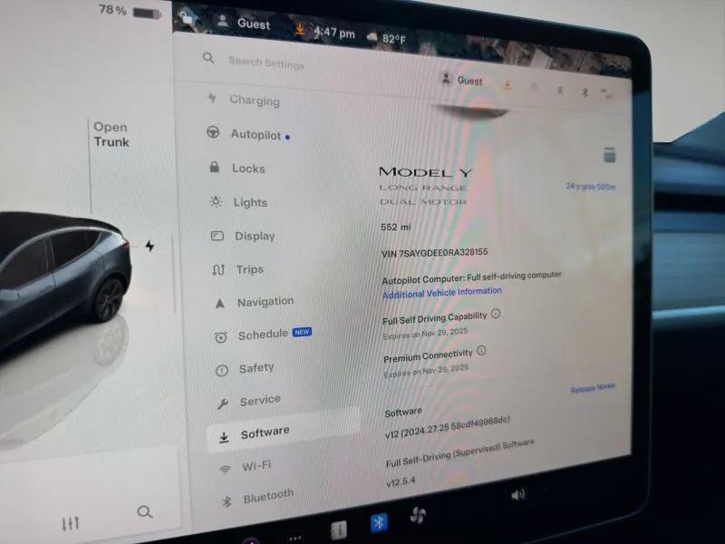 used 2024 Tesla Model Y car, priced at $38,995