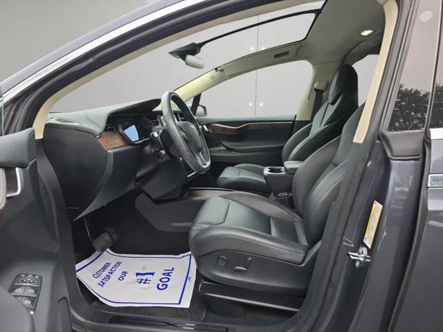 used 2018 Tesla Model X car, priced at $39,995