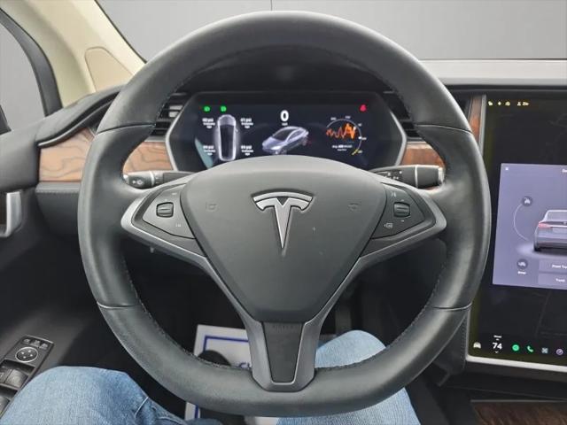 used 2018 Tesla Model X car, priced at $39,995