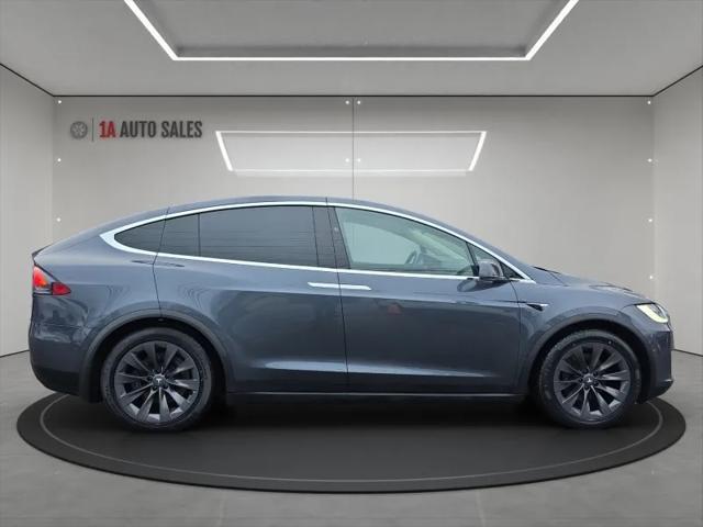 used 2018 Tesla Model X car, priced at $39,995