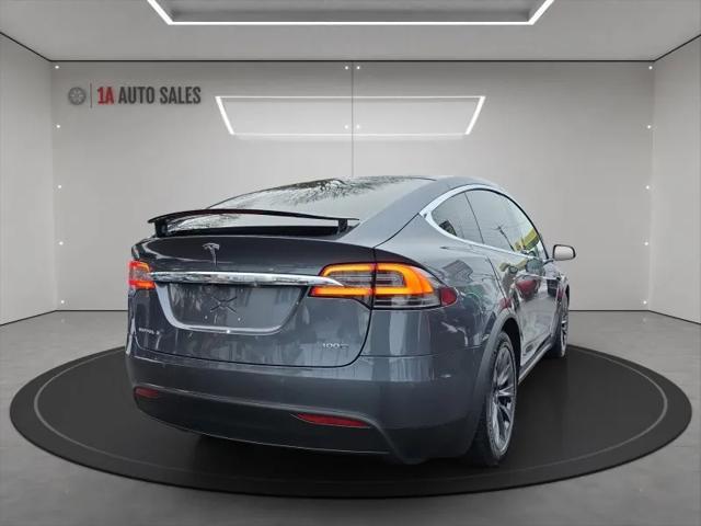 used 2018 Tesla Model X car, priced at $39,995