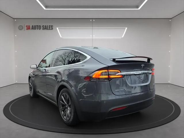 used 2018 Tesla Model X car, priced at $39,995