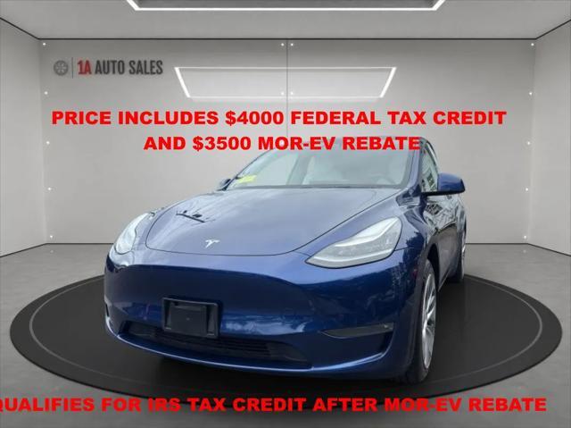 used 2020 Tesla Model Y car, priced at $19,995