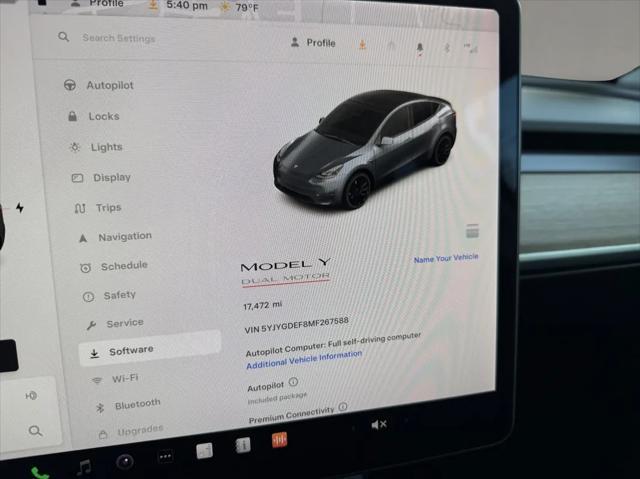 used 2021 Tesla Model Y car, priced at $33,995