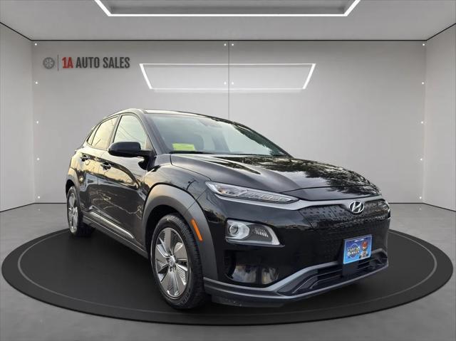 used 2021 Hyundai Kona EV car, priced at $18,995