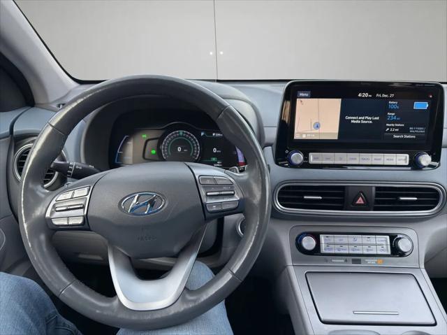 used 2021 Hyundai Kona EV car, priced at $18,995