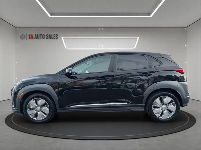 used 2021 Hyundai Kona EV car, priced at $18,995