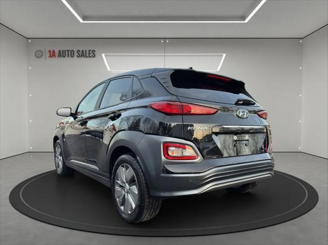 used 2021 Hyundai Kona EV car, priced at $18,995