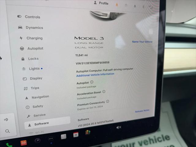 used 2021 Tesla Model 3 car, priced at $29,995