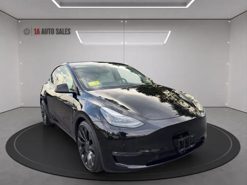 used 2022 Tesla Model Y car, priced at $28,495