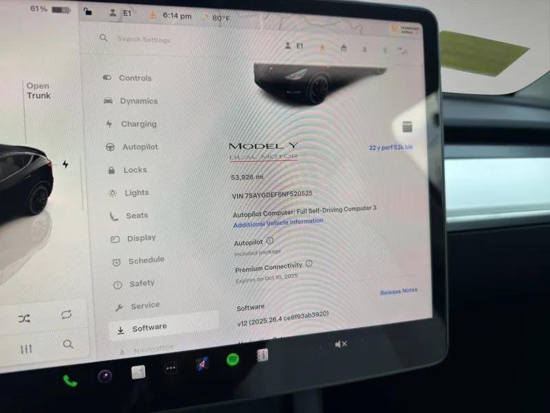 used 2022 Tesla Model Y car, priced at $28,495