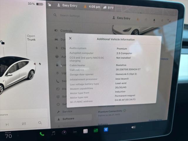 used 2018 Tesla Model 3 car, priced at $19,995