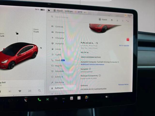 used 2019 Tesla Model 3 car, priced at $23,895