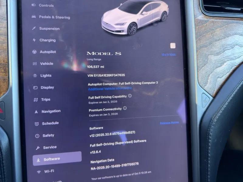used 2019 Tesla Model S car, priced at $23,995