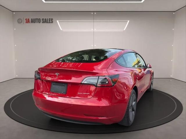 used 2021 Tesla Model 3 car, priced at $17,495