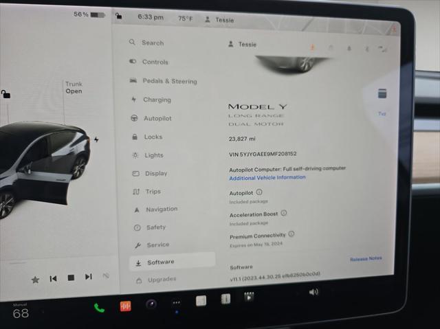used 2021 Tesla Model Y car, priced at $36,495