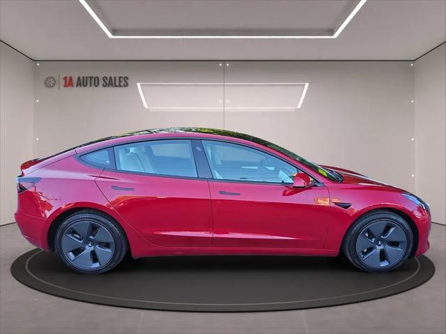 used 2021 Tesla Model 3 car, priced at $27,995