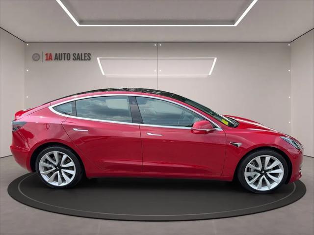 used 2018 Tesla Model 3 car, priced at $26,995