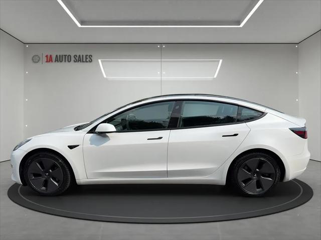 used 2021 Tesla Model 3 car, priced at $22,495