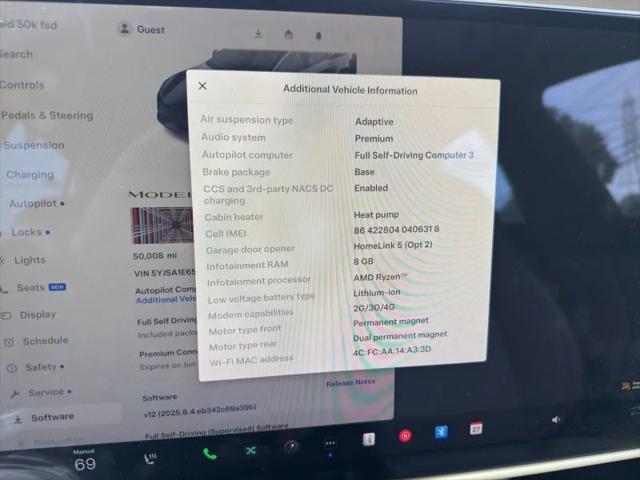 used 2021 Tesla Model S car, priced at $53,995