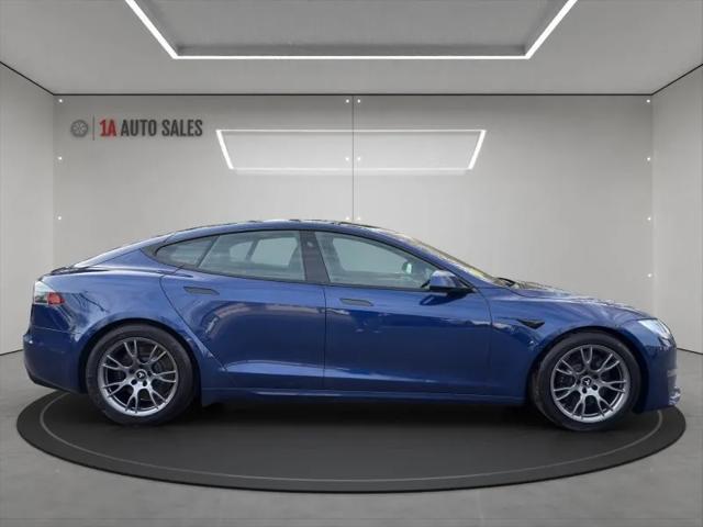 used 2021 Tesla Model S car, priced at $44,995