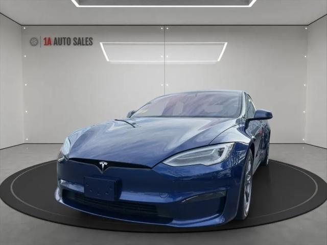used 2021 Tesla Model S car, priced at $44,995
