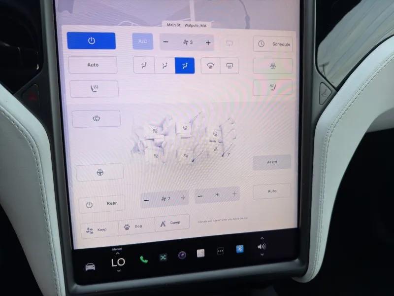 used 2020 Tesla Model X car, priced at $33,995