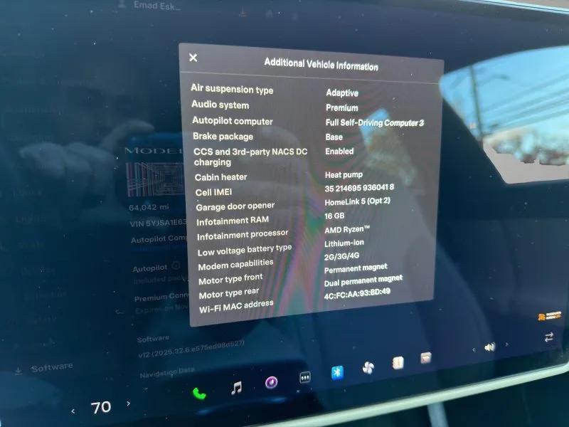 used 2022 Tesla Model S car, priced at $49,995