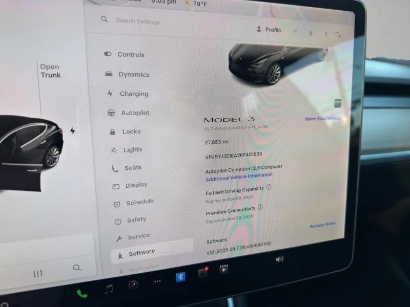 used 2019 Tesla Model 3 car, priced at $23,495