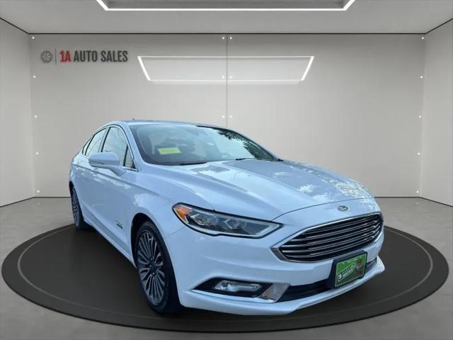 used 2018 Ford Fusion Energi car, priced at $14,995